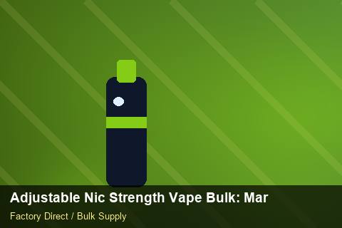 Adjustable Nic Strength Vape Bulk — Adjustable Nic Strength Vape Bulk: Market Comparison — Currency Risk photo 2