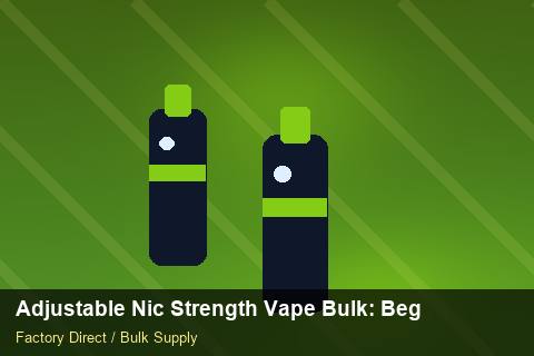 Adjustable Nic Strength Vape Bulk — Adjustable Nic Strength Vape Bulk: Beginner's Guide — Currency Risk photo 1