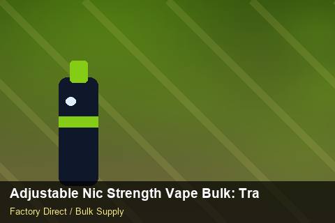 Adjustable Nic Strength Vape Bulk — Adjustable Nic Strength Vape Bulk: Trade Terms — Currency Risk photo 2