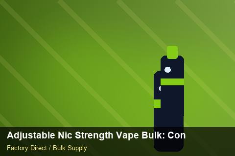 Adjustable Nic Strength Vape Bulk — Adjustable Nic Strength Vape Bulk: Contract Essentials — Currency Risk photo 1