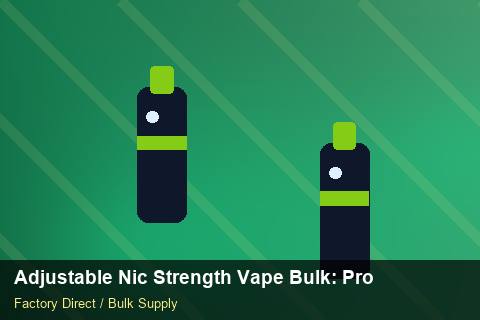 Adjustable Nic Strength Vape Bulk — Adjustable Nic Strength Vape Bulk: Procurement Strategy — Contract Clauses photo 2