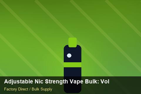 Adjustable Nic Strength Vape Bulk — Adjustable Nic Strength Vape Bulk: Volume Pricing Tiers — Contract Clauses photo 2