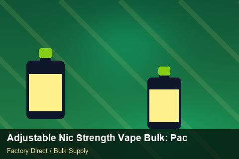 Adjustable Nic Strength Vape Bulk — Adjustable Nic Strength Vape Bulk: Packaging Standards — Contract Clauses photo 1