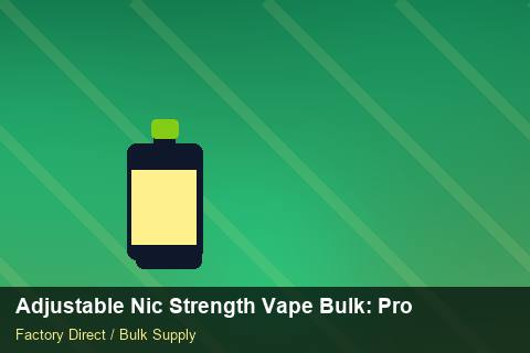 Adjustable Nic Strength Vape Bulk — Adjustable Nic Strength Vape Bulk: Production Capacity — Contract Clauses photo 1