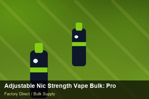 Adjustable Nic Strength Vape Bulk — Adjustable Nic Strength Vape Bulk: Production Capacity — Contract Clauses photo 2