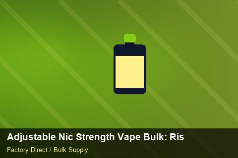 Adjustable Nic Strength Vape Bulk — Adjustable Nic Strength Vape Bulk: Risk Management — Contract Clauses photo 2
