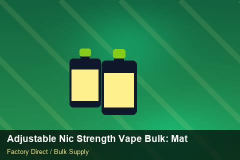 Adjustable Nic Strength Vape Bulk — Adjustable Nic Strength Vape Bulk: Material & Ingredients — Contract Clauses photo 1