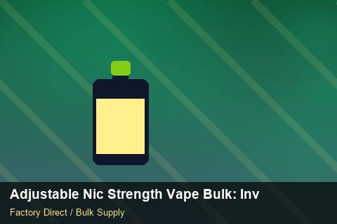 Adjustable Nic Strength Vape Bulk — Adjustable Nic Strength Vape Bulk: Inventory Management — Contract Clauses photo 2