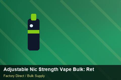 Adjustable Nic Strength Vape Bulk — Adjustable Nic Strength Vape Bulk: Returns & Warranty — Contract Clauses photo 1