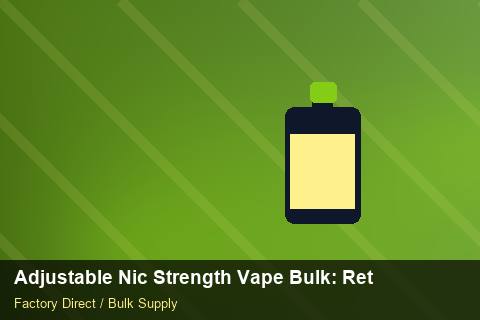 Adjustable Nic Strength Vape Bulk — Adjustable Nic Strength Vape Bulk: Returns & Warranty — Contract Clauses photo 2