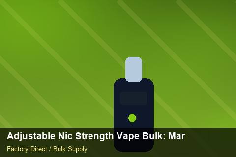 Adjustable Nic Strength Vape Bulk — Adjustable Nic Strength Vape Bulk: Margin Calculator — Contract Clauses photo 2