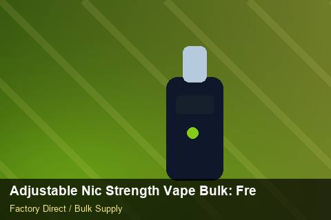 Adjustable Nic Strength Vape Bulk — Adjustable Nic Strength Vape Bulk: Freight Insurance — Contract Clauses photo 2