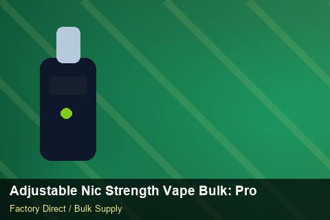Adjustable Nic Strength Vape Bulk — Adjustable Nic Strength Vape Bulk: Product Launch Playbook — Contract Clauses photo 1