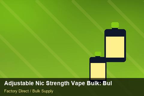 Adjustable Nic Strength Vape Bulk — Adjustable Nic Strength Vape Bulk: Bulk Supplier Guide — IP Protection photo 2