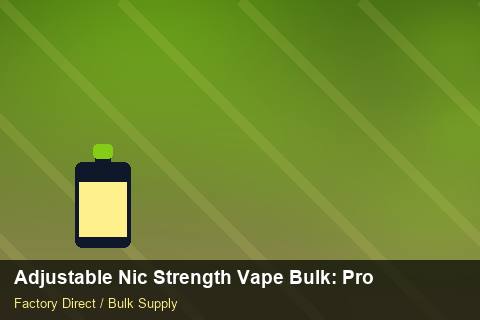 Adjustable Nic Strength Vape Bulk — Adjustable Nic Strength Vape Bulk: Procurement Strategy — IP Protection photo 1