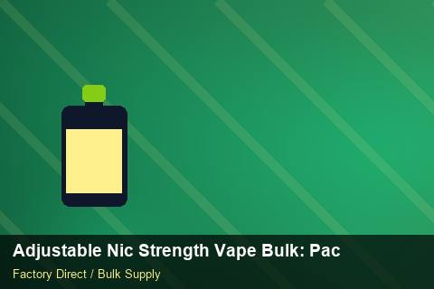 Adjustable Nic Strength Vape Bulk — Adjustable Nic Strength Vape Bulk: Packaging Standards — IP Protection photo 1