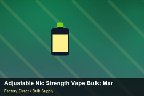 Adjustable Nic Strength Vape Bulk — Adjustable Nic Strength Vape Bulk: Market Trends 2026 — IP Protection photo 1
