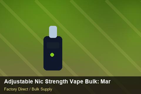 Adjustable Nic Strength Vape Bulk — Adjustable Nic Strength Vape Bulk: Market Trends 2026 — IP Protection photo 2
