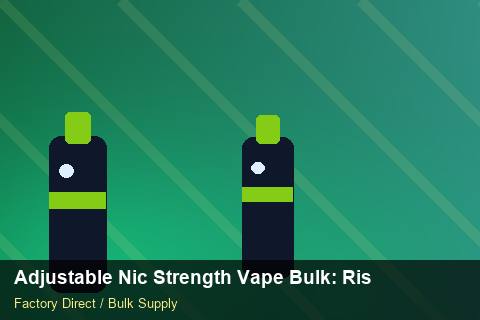 Adjustable Nic Strength Vape Bulk — Adjustable Nic Strength Vape Bulk: Risk Management — IP Protection photo 1