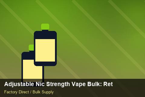 Adjustable Nic Strength Vape Bulk — Adjustable Nic Strength Vape Bulk: Returns & Warranty — IP Protection photo 2