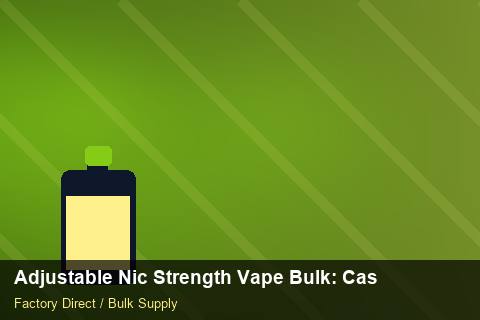 Adjustable Nic Strength Vape Bulk — Adjustable Nic Strength Vape Bulk: Case Studies — IP Protection photo 2