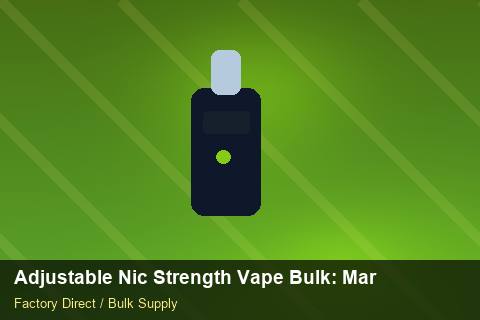 Adjustable Nic Strength Vape Bulk — Adjustable Nic Strength Vape Bulk: Margin Calculator — IP Protection photo 2