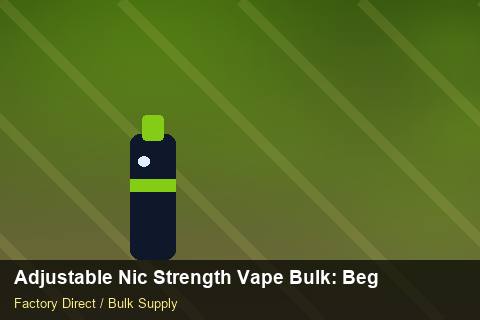 Adjustable Nic Strength Vape Bulk — Adjustable Nic Strength Vape Bulk: Beginner's Guide — IP Protection photo 1