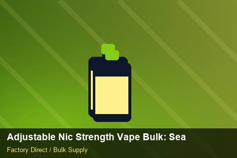Adjustable Nic Strength Vape Bulk — Adjustable Nic Strength Vape Bulk: Seasonal Planning — IP Protection photo 1