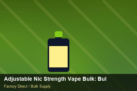 Adjustable Nic Strength Vape Bulk — Adjustable Nic Strength Vape Bulk: Bulk Supplier Guide — Factory Audit photo 2