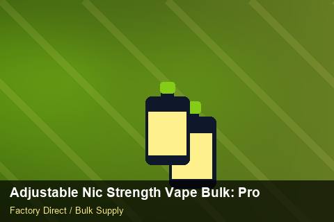 Adjustable Nic Strength Vape Bulk — Adjustable Nic Strength Vape Bulk: Procurement Strategy — Factory Audit photo 1