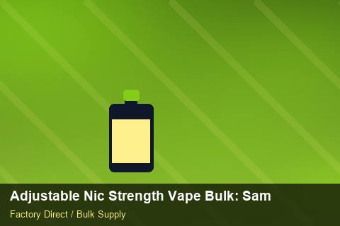Adjustable Nic Strength Vape Bulk — Adjustable Nic Strength Vape Bulk: Sample Policy — Factory Audit photo 2