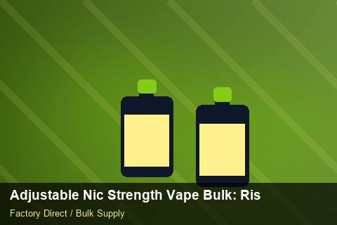 Adjustable Nic Strength Vape Bulk — Adjustable Nic Strength Vape Bulk: Risk Management — Factory Audit photo 2