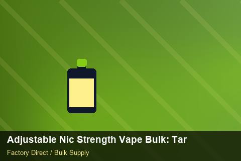 Adjustable Nic Strength Vape Bulk — Adjustable Nic Strength Vape Bulk: Tariff & HS Code — Factory Audit photo 1