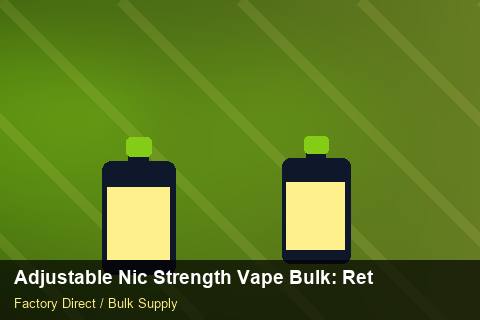 Adjustable Nic Strength Vape Bulk — Adjustable Nic Strength Vape Bulk: Returns & Warranty — Factory Audit photo 2