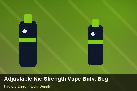 Adjustable Nic Strength Vape Bulk — Adjustable Nic Strength Vape Bulk: Beginner's Guide — Factory Audit photo 1