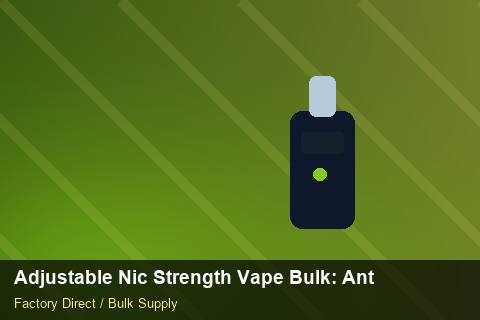 Adjustable Nic Strength Vape Bulk — Adjustable Nic Strength Vape Bulk: Anti-Counterfeit Measures — Factory Audit photo 1