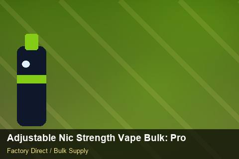 Adjustable Nic Strength Vape Bulk — Adjustable Nic Strength Vape Bulk: Product Launch Playbook — Factory Audit photo 2