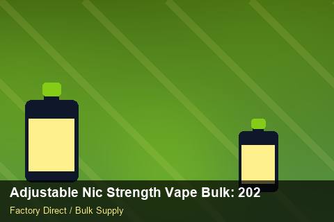 Adjustable Nic Strength Vape Bulk — Adjustable Nic Strength Vape Bulk: 2026 Buyer's Handbook — Sample Testing photo 1