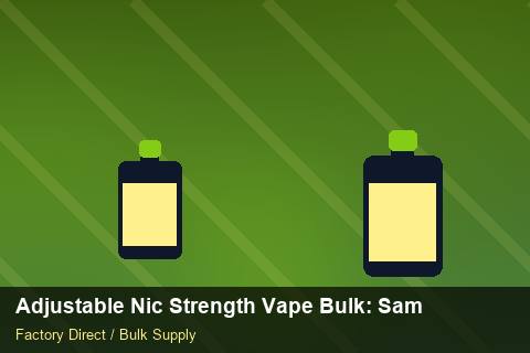 Adjustable Nic Strength Vape Bulk — Adjustable Nic Strength Vape Bulk: Sample Policy — Sample Testing photo 2