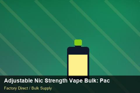 Adjustable Nic Strength Vape Bulk — Adjustable Nic Strength Vape Bulk: Packaging Standards — Sample Testing photo 1