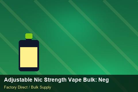 Adjustable Nic Strength Vape Bulk — Adjustable Nic Strength Vape Bulk: Negotiation Tips — Sample Testing photo 2
