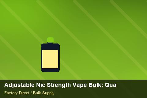 Adjustable Nic Strength Vape Bulk — Adjustable Nic Strength Vape Bulk: Quality Control Process — Sample Testing photo 2