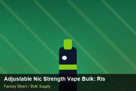 Adjustable Nic Strength Vape Bulk — Adjustable Nic Strength Vape Bulk: Risk Management — Sample Testing photo 1