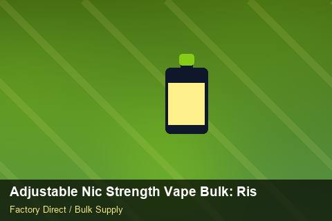 Adjustable Nic Strength Vape Bulk — Adjustable Nic Strength Vape Bulk: Risk Management — Sample Testing photo 2