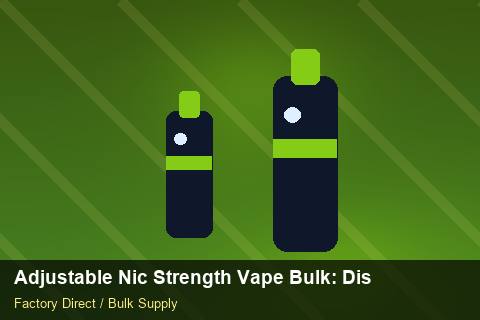 Adjustable Nic Strength Vape Bulk — Adjustable Nic Strength Vape Bulk: Distribution Channels — Sample Testing photo 2