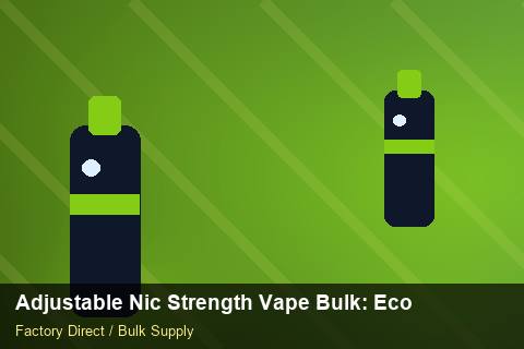 Adjustable Nic Strength Vape Bulk — Adjustable Nic Strength Vape Bulk: Eco-Friendly Materials — Sample Testing photo 2