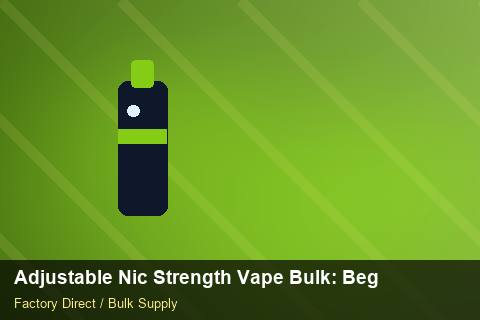 Adjustable Nic Strength Vape Bulk — Adjustable Nic Strength Vape Bulk: Beginner's Guide — Sample Testing photo 1
