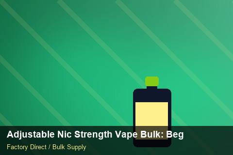 Adjustable Nic Strength Vape Bulk — Adjustable Nic Strength Vape Bulk: Beginner's Guide — Sample Testing photo 2