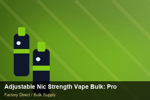 Adjustable Nic Strength Vape Bulk — Adjustable Nic Strength Vape Bulk: Product Launch Playbook — Sample Testing photo 2