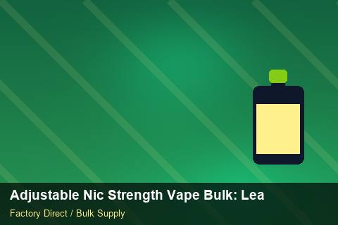 Adjustable Nic Strength Vape Bulk — Adjustable Nic Strength Vape Bulk: Lead Time & MOQ — Third-Party Inspection photo 1